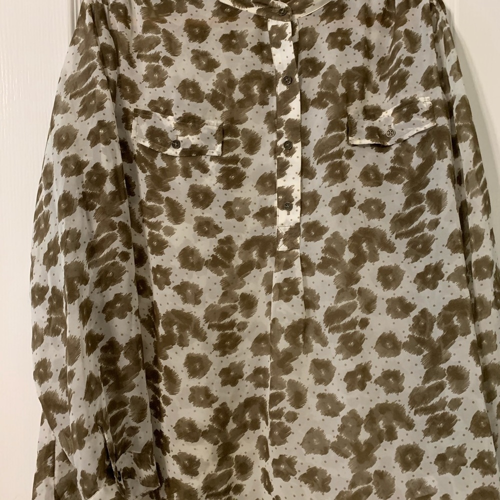 Susan Graver Blouse Two Piece 2X